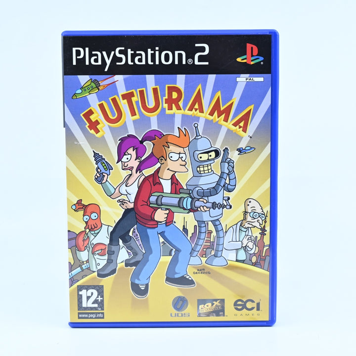 Futurama - Sony Playstation 2 / PS2 Game + Manual - PAL - MINT DISC!