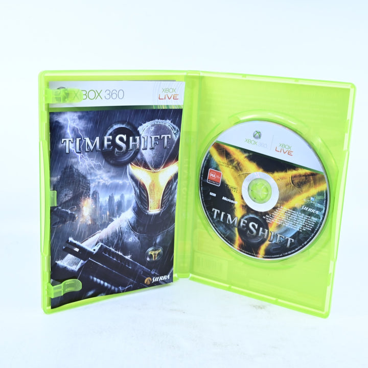 TimeShift - Xbox 360 Game + Manual - PAL - MINT DISC!