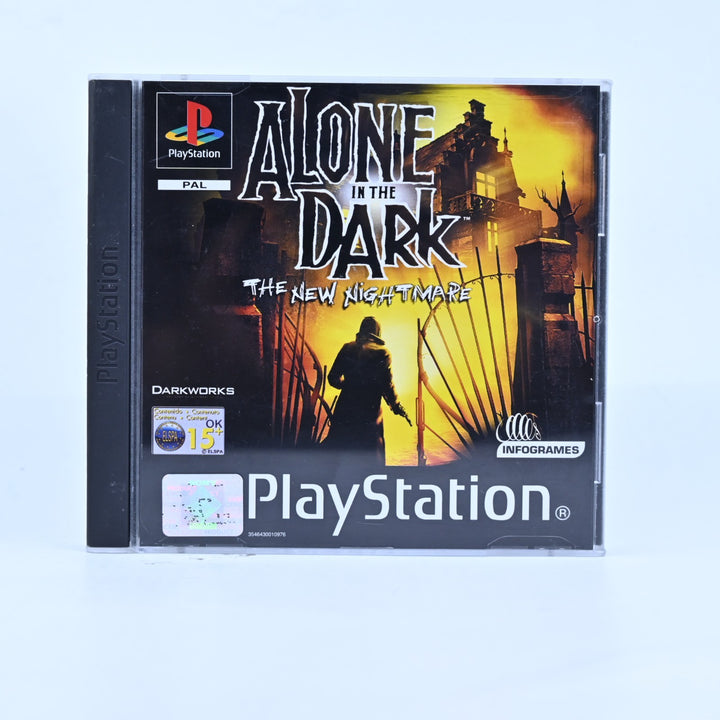 Alone in the Dark: The New Nightmare - PS1 Game + Manual - PAL - MINT DISC!