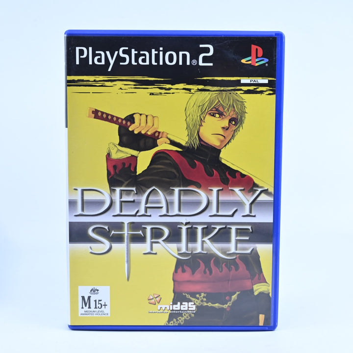 Deadly Strike - Sony Playstation 2 / PS2 Game + Manual - PAL - MINT DISC!