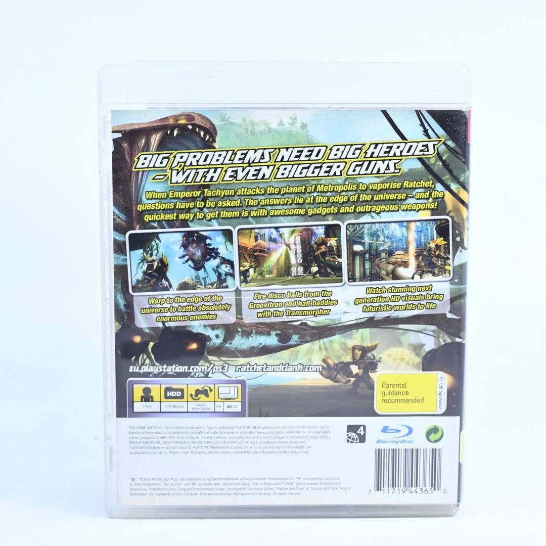 Ratchet & Clank: Tools of Destruction - Sony Playstation 3 / PS3 Game - PAL