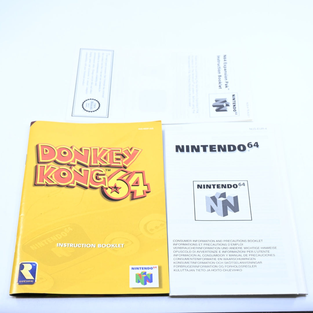 Donkey Kong 64 - N64 / Nintendo 64 Boxed Game - PAL - FREE POST!