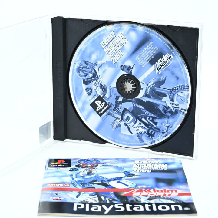 Jeremy McGrath Supercross 2000 - Sony Playstation 1 / PS1 Game - PAL