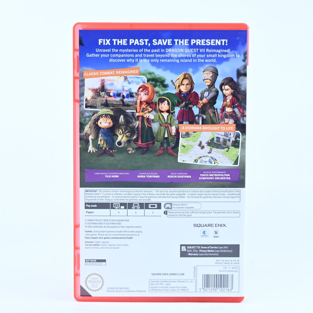 Dragon Quest VII: Reimagined - Nintendo Switch 2 Game - FREE POST!