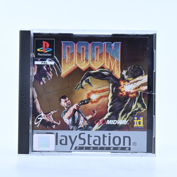 Doom - Sony Playstation 1 / PS1 Game + Manual - PAL