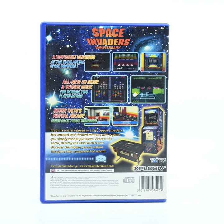 Space Invaders Anniversary - Sony Playstation 2 / PS2 Game - PAL - FREE POST!