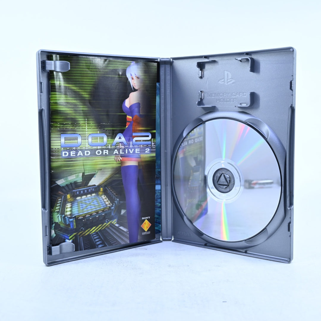 Dead Or Alive 2 - Sony Playstation 2 / PS2 Game + Manual - PAL - MINT DISC! DOA2