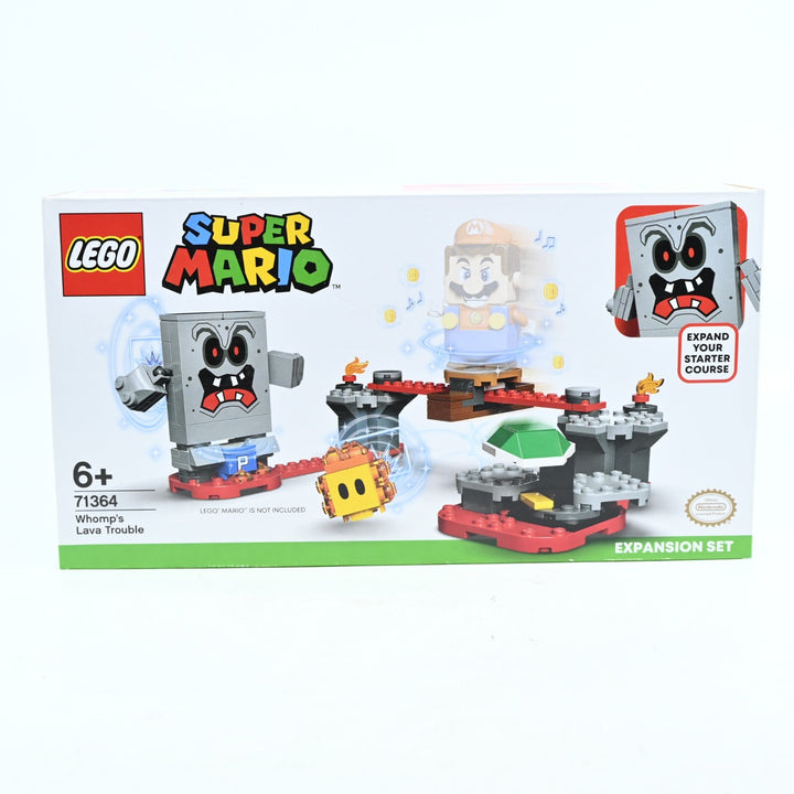 SEALED! LEGO 71364 Whomp's Lava Trouble - Super Mario Expansion - Toy