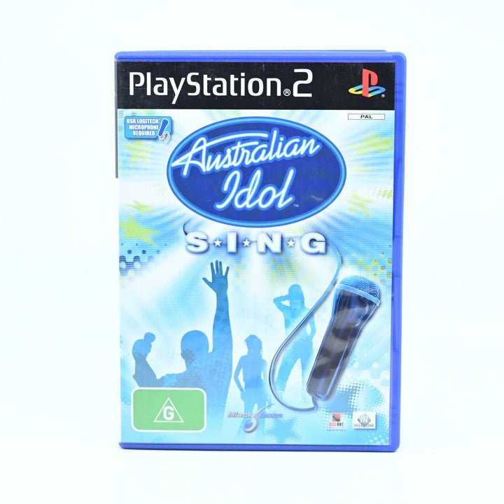 Australian Idol Sing - Sony Playstation 2 / PS2 Game + Manual - PAL - MINT DISC!