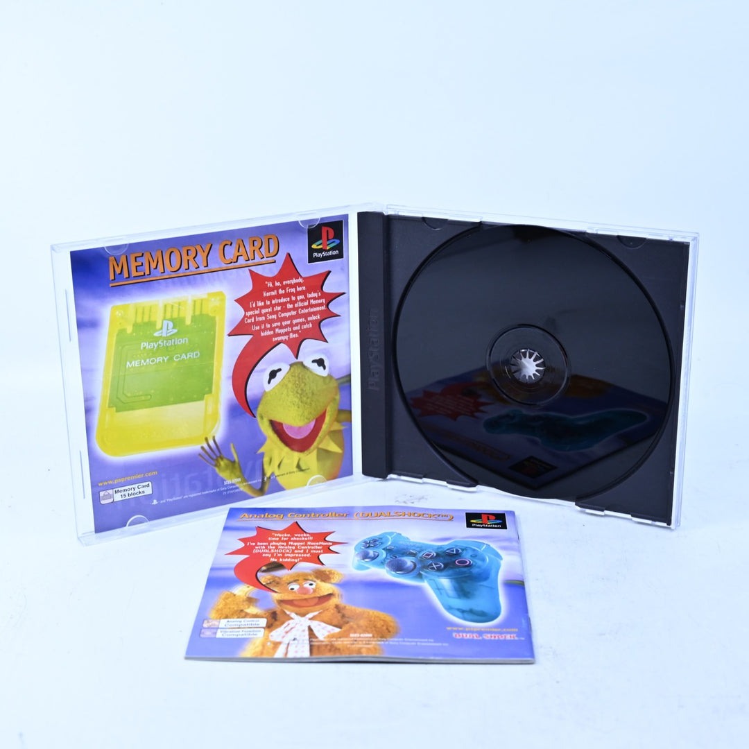 Muppet Racemania - Sony Playstation 1 / PS1 Game + Manual - PAL - MINT DISC!