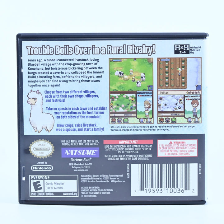 Harvest Moon DS: The Tale of Two Towns - Nintendo DS Game + Manual - FREE POST!
