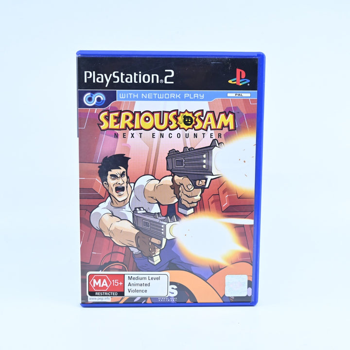 Serious Sam: Next Encounter - Sony Playstation 2 Game + Manual - MINT DISC!