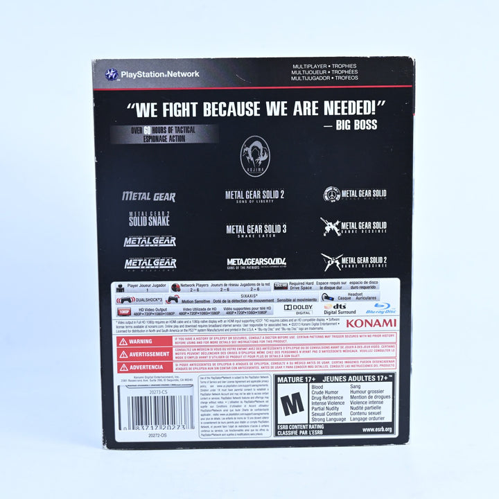 Metal Gear Solid: The Legacy Collection - Sony Playstation 3 / PS3 Game