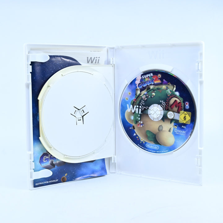 Super Mario Galaxy 2 + Tutorial Disc - Nintendo Wii Game + Manual - PAL