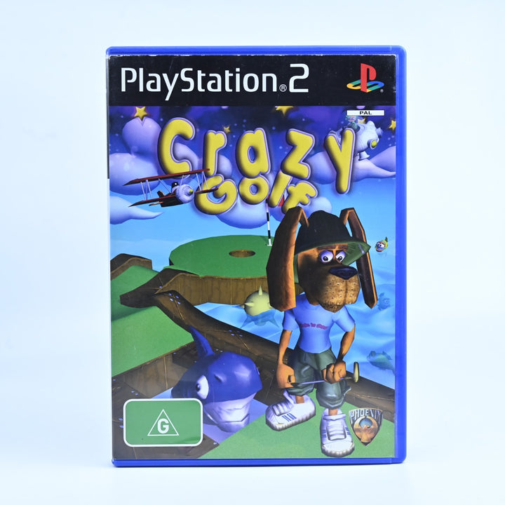 Crazy Golf - Sony Playstation 2 / PS2 Game + Manual - PAL - MINT DISC!