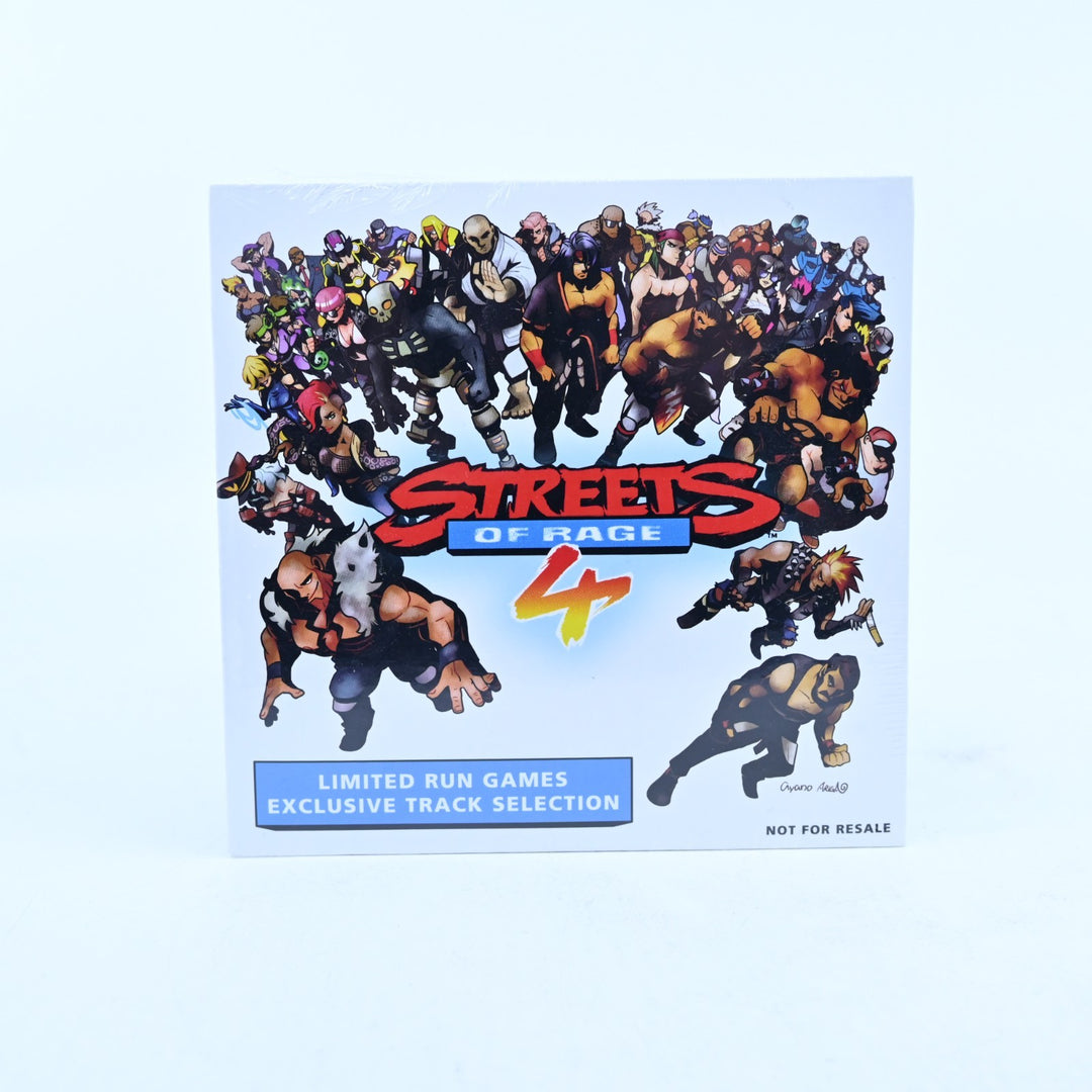 SEALED! Streets of Rage 4 - Limited Run Games Exclusive Track Selection - CD