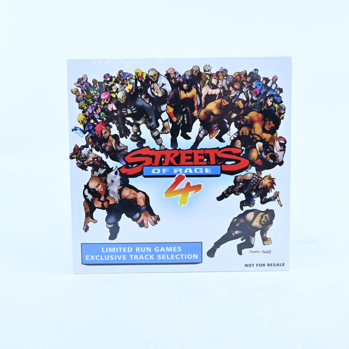 SEALED! Streets of Rage 4 - Limited Run Games Exclusive Track Selection - CD