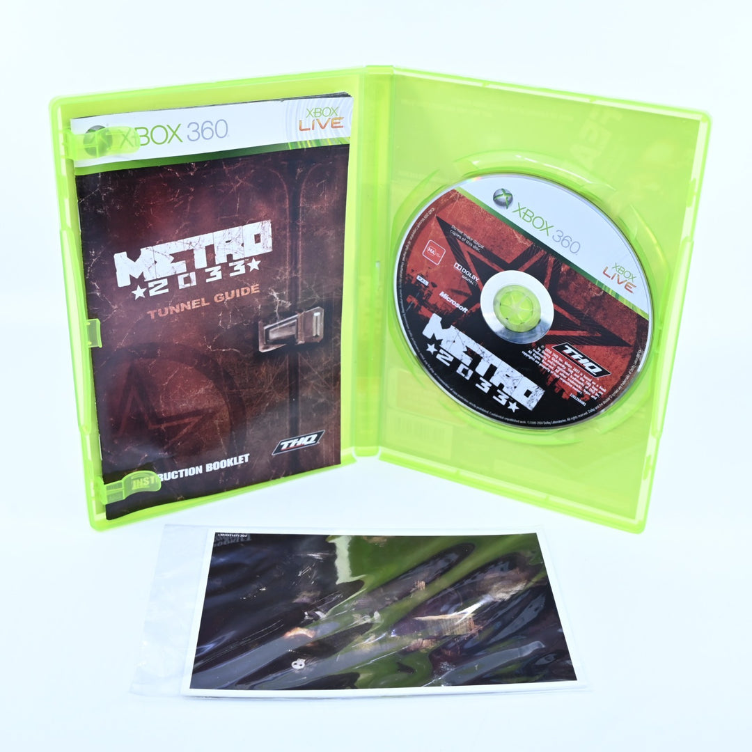 Metro 2033 Special Edition - Xbox 360 Game + Manual - PAL - MINT DISC!