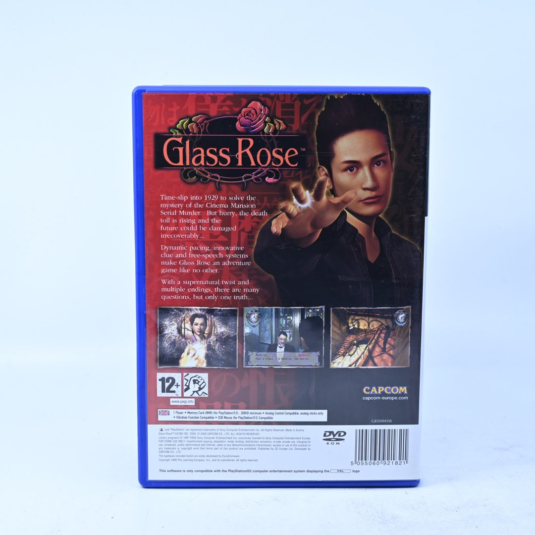 Glass Rose - Sony Playstation 2 / PS2 Game + Manual - PAL - MINT DISC!