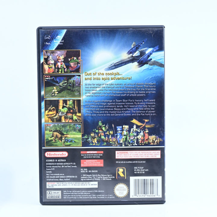 Starfox Adventures - Nintendo Gamecube Game + Manual - PAL - FREE POST!