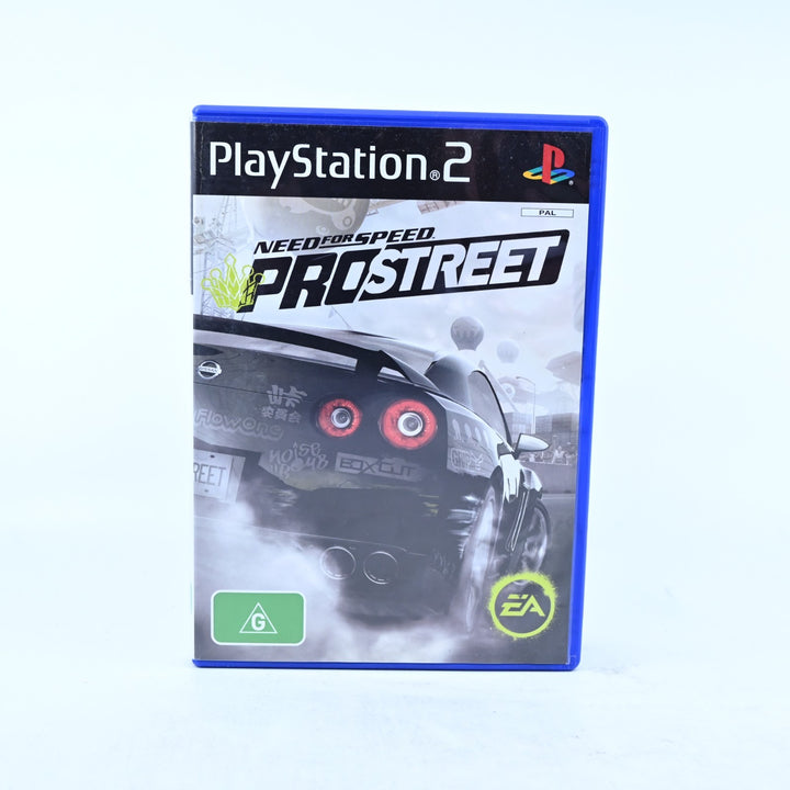 Need for Speed ProStreet - Sony Playstation 2 / PS2 Game + Manual - PAL