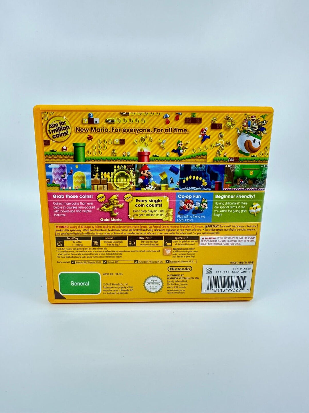 New Super Mario Bros. 2 - Nintendo 3DS Game - PAL - FREE POST!