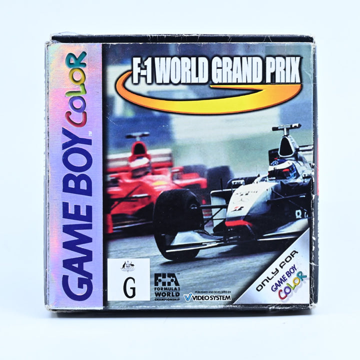 F1 World Grand Prix - Nintendo Gameboy Boxed Game - PAL - FREE POST!