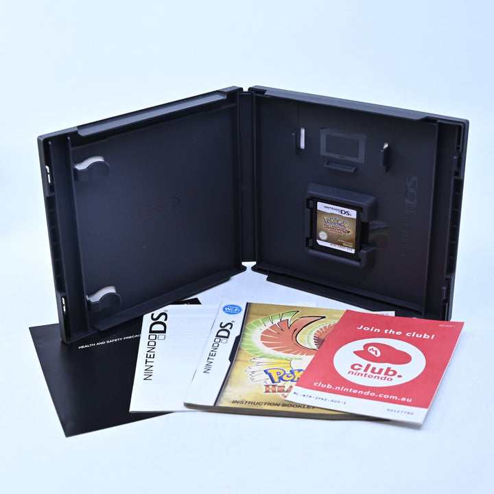 Pokemon HeartGold - Nintendo DS Game Boxed + PokeWalker + Manual Heart Gold