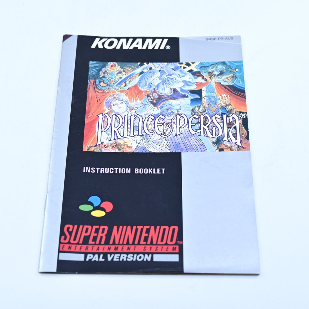 Prince of Persia - Super Nintendo / SNES Boxed Game - PAL - FREE POST!