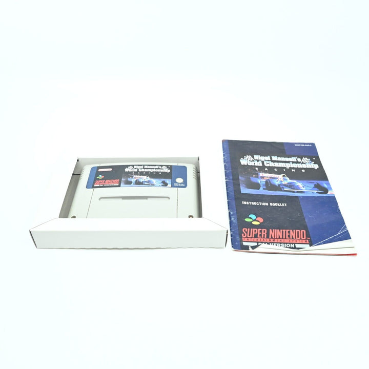 Nigel Mansell's World Championship Racing - Super Nintendo / SNES Boxed Game