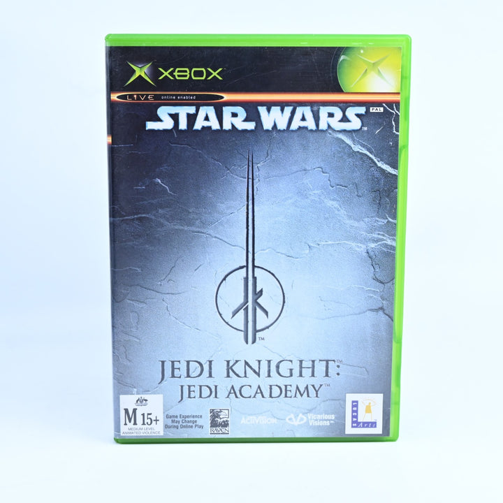 Star Wars Jedi Knight: Jedi Academy - Original Xbox Game + Manual - PAL