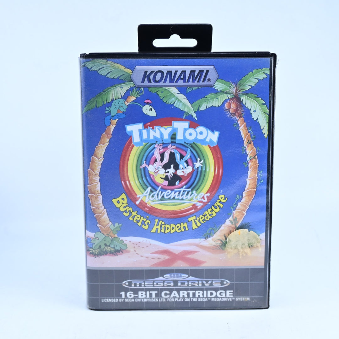 Tiny Toon Adventures: Buster's Hidden Treasure - Mega Drive Game + Manual - PAL