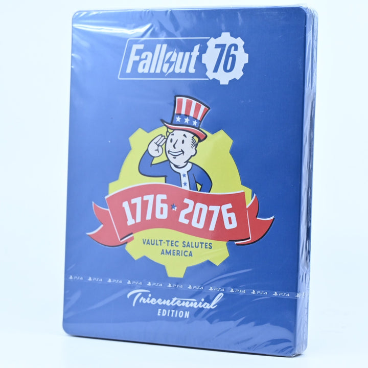 SEALED! Fallout 76 - Steelbook +  7" Record Take Me Home Country Roads  PS4 Game