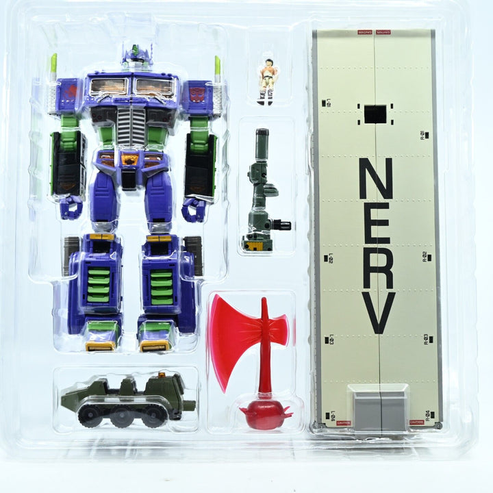 Transformers Masterpiece - Mp-10 Convoy Mode Eva Evangelion - Anime Figure / Toy