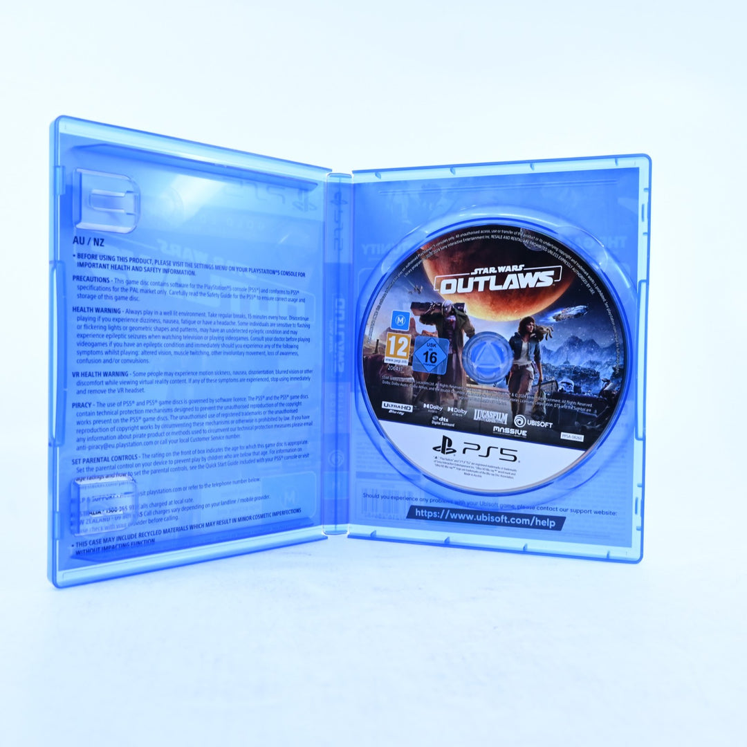 Star Wars Outlaws - Sony Playstation 5 / PS5 Game - NO DLC - MINT DISC!