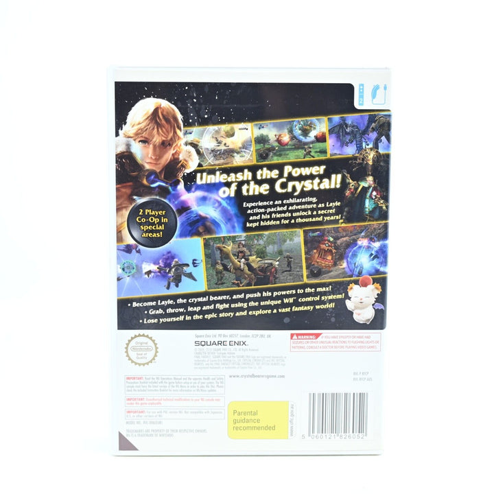 Final Fantasy Crystal Chronicles The Crystal Bearers- Nintendo Wii Game + Manual