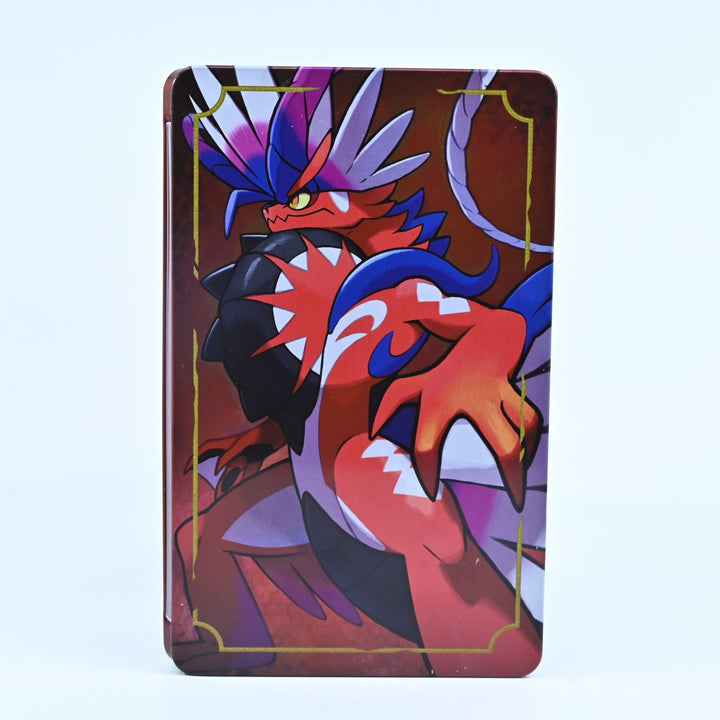 Pokemon Scarlet - Steelbook - Nintendo Switch Accessory - FREE POST!