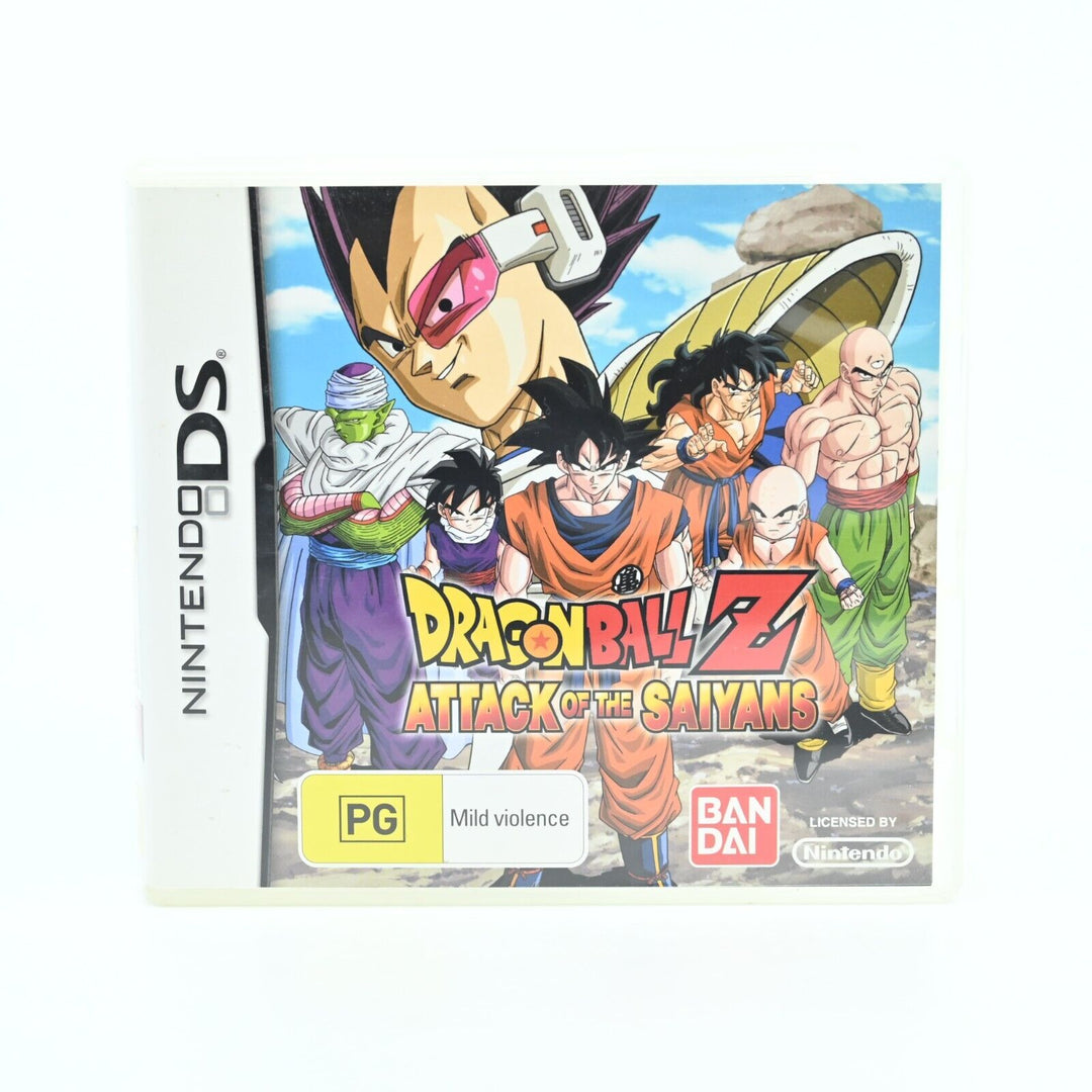 Dragon Ball Z: Attack of the Saiyans - Nintendo DS Game - No Manual - PAL