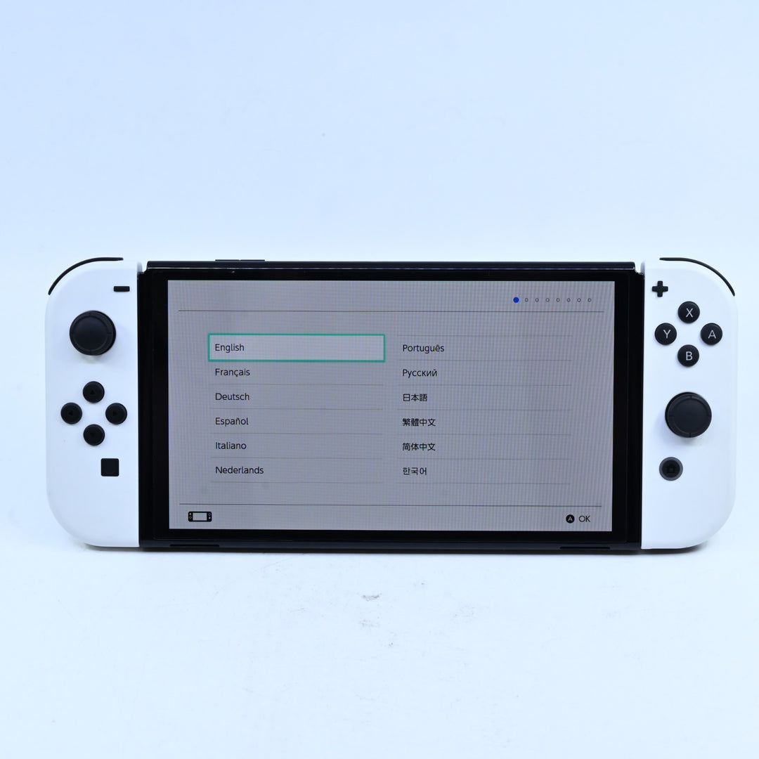 White - Nintendo Switch OLED Boxed Console