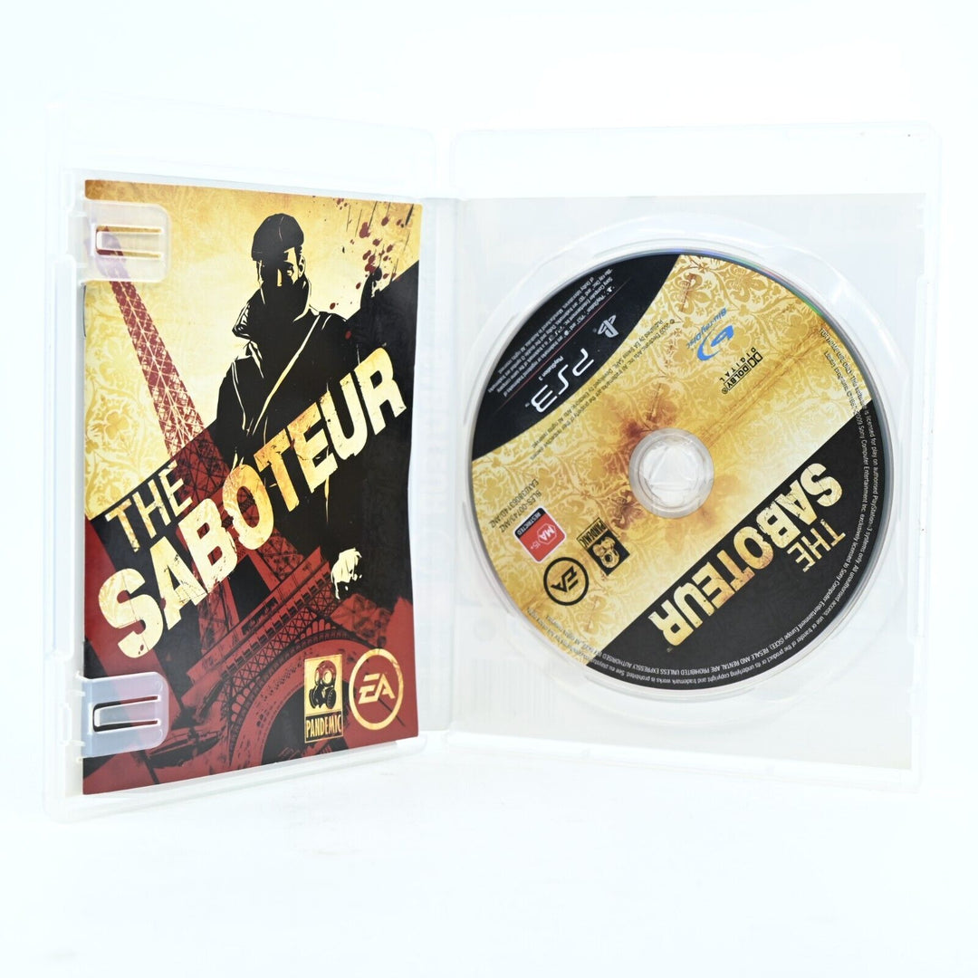 The Saboteur - Sony Playstation 3 / PS3 Game + Manual - MINT DISC!