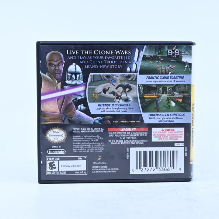Star Wars: The Clone Wars Republic Heroes - Nintendo DS Game - PAL + Manual