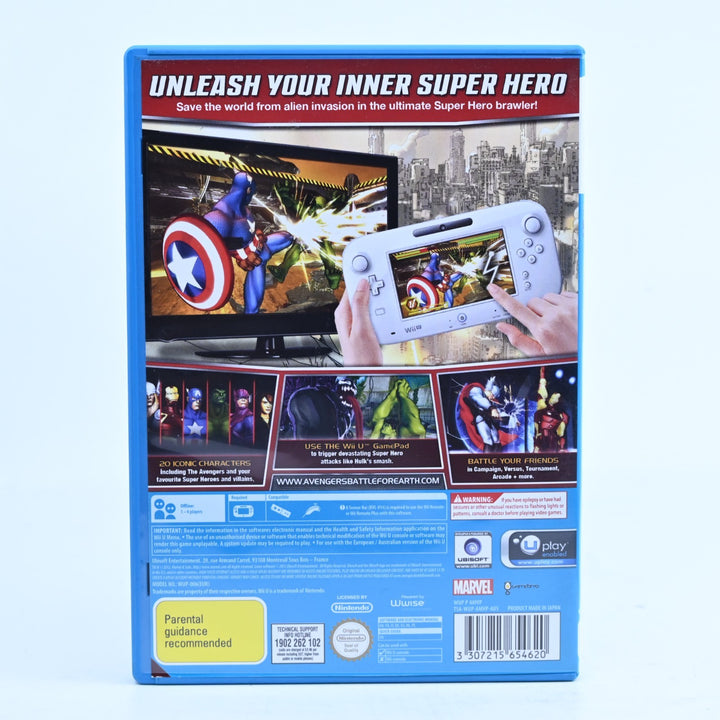Marvel Avengers: Battle for Earth - Nintendo Wii U Game - PAL - FREE POST!