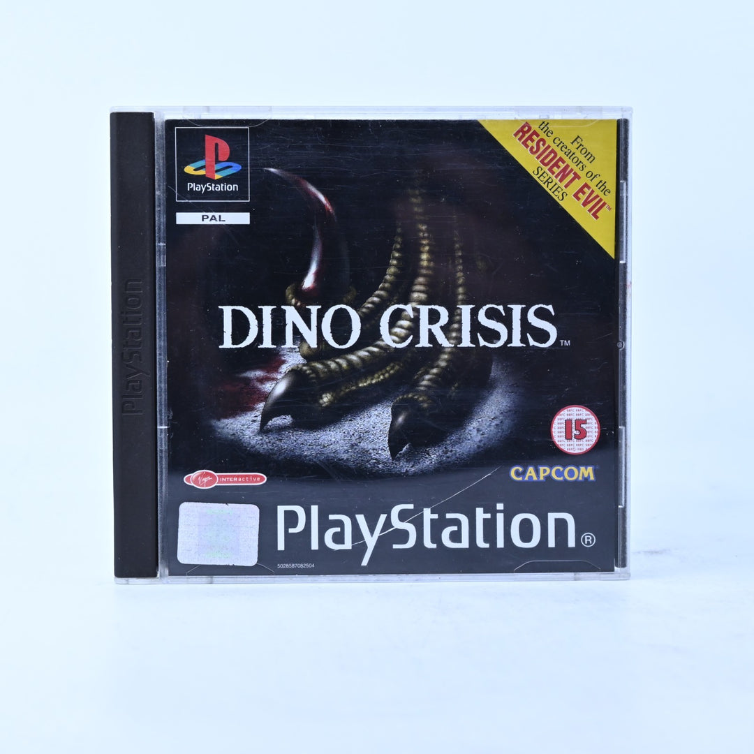 Dino Crisis - Sony Playstation 1 / PS1 Game + Manual - PAL - MINT DISC!