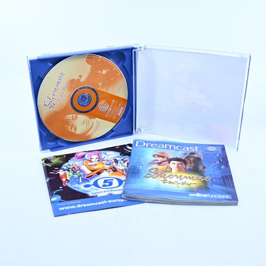 Shenmue - Sega Dreamcast Game + Manual - PAL - MINT DISC!