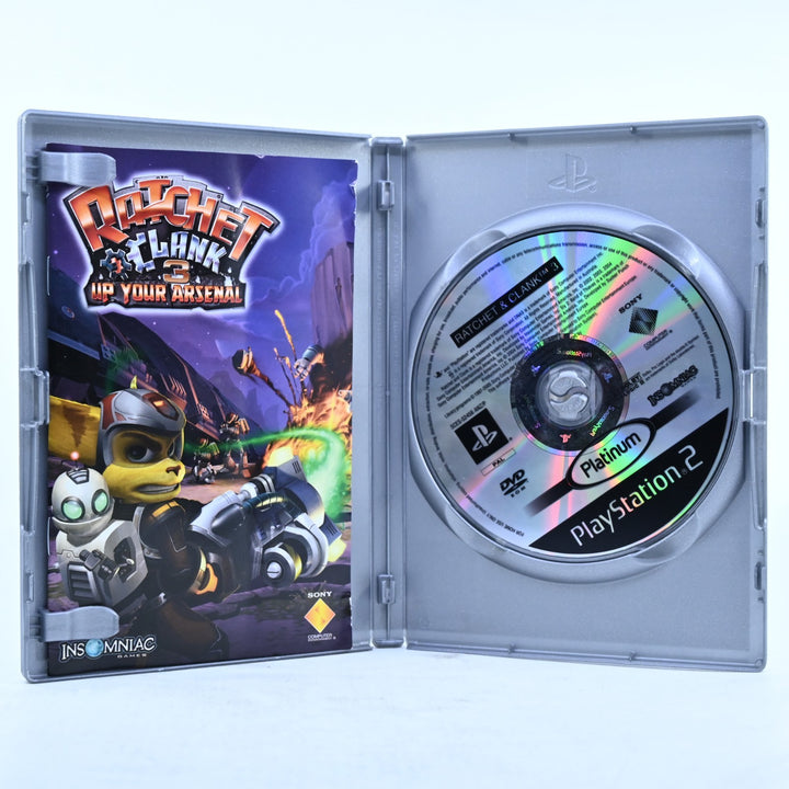 Ratchet & Clank 3: Up Your Arsenal - Sony Playstation 2 / PS2 Game + Manual PAL