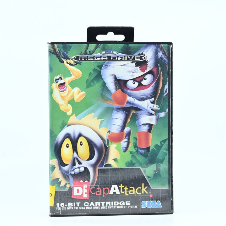 Decap Attack - No Manual - Sega Mega Drive Game - PAL - FREE POST!