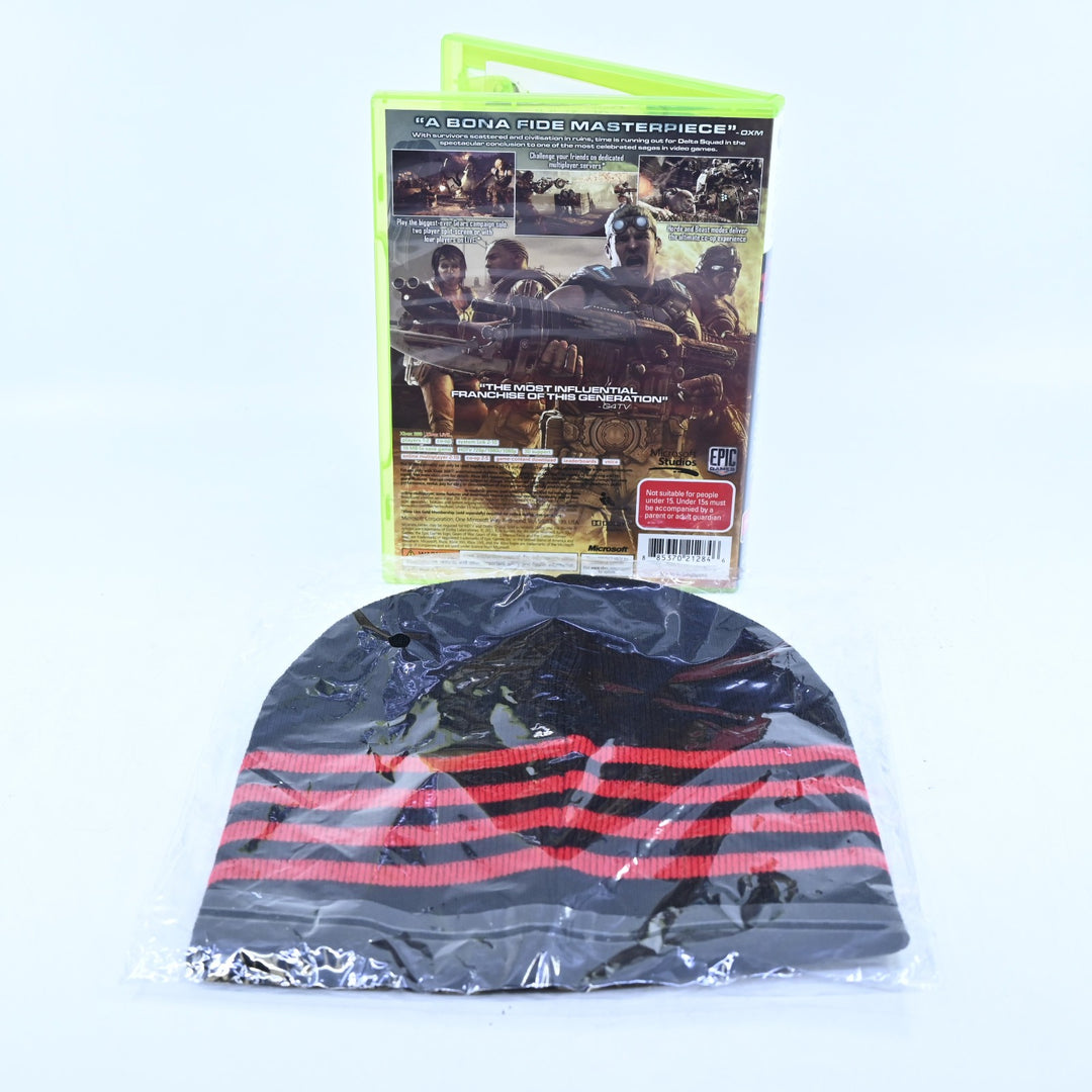 Gears of War 3 - Limited Edition Console - AUS PAL Xbox 360 Boxed Console + Hat