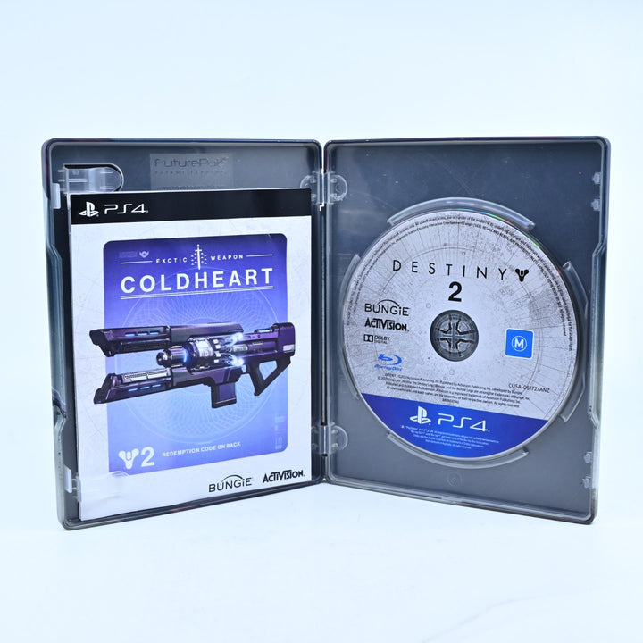 Destiny 2 - Steelbook - Sony Playstation 4 / PS4 Game - FREE POST!