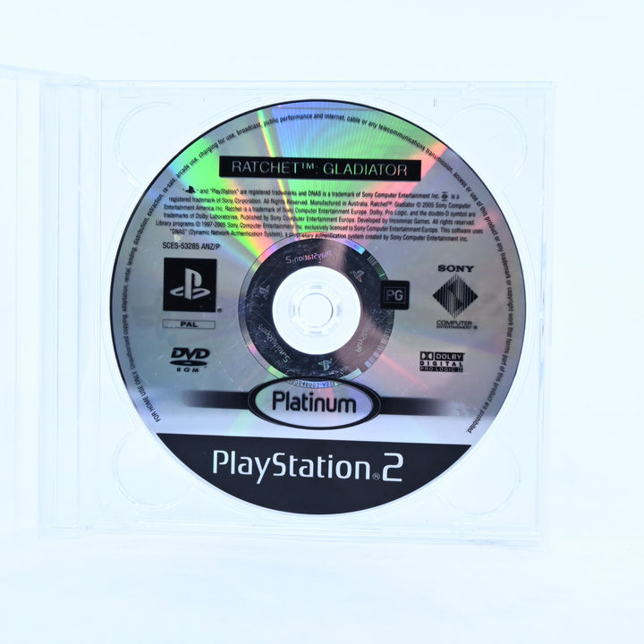 Ratchet Gladiator - Sony Playstation 2 / PS2 Game - Disc Only - PAL - MINT DISC!