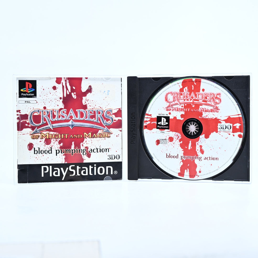 Crusaders of Might and Magic - Sony Playstation 1 / PS1 Game + Manual - PAL